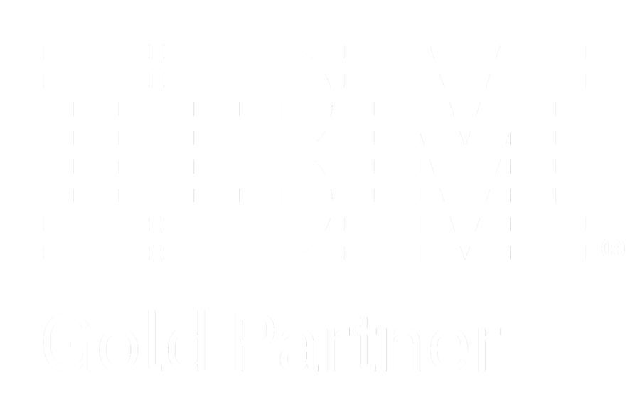 IBM Partner Plus gold partner white